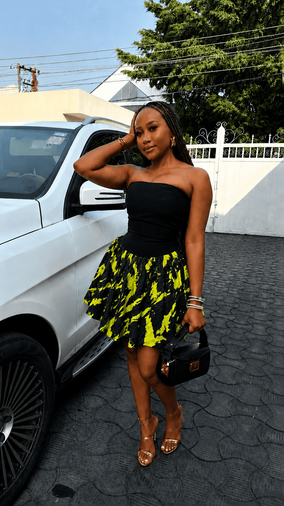 Vicky crepe dress(ready to wear) - House of Naya