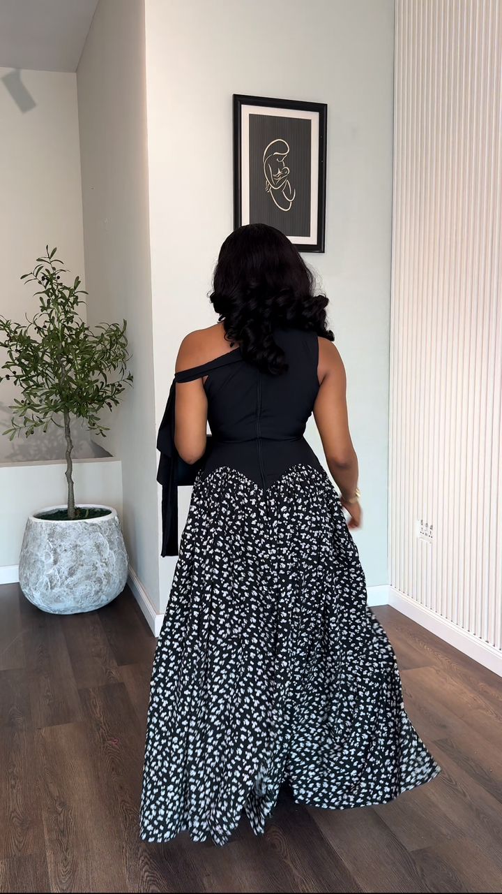 Motunrayo crepe dress