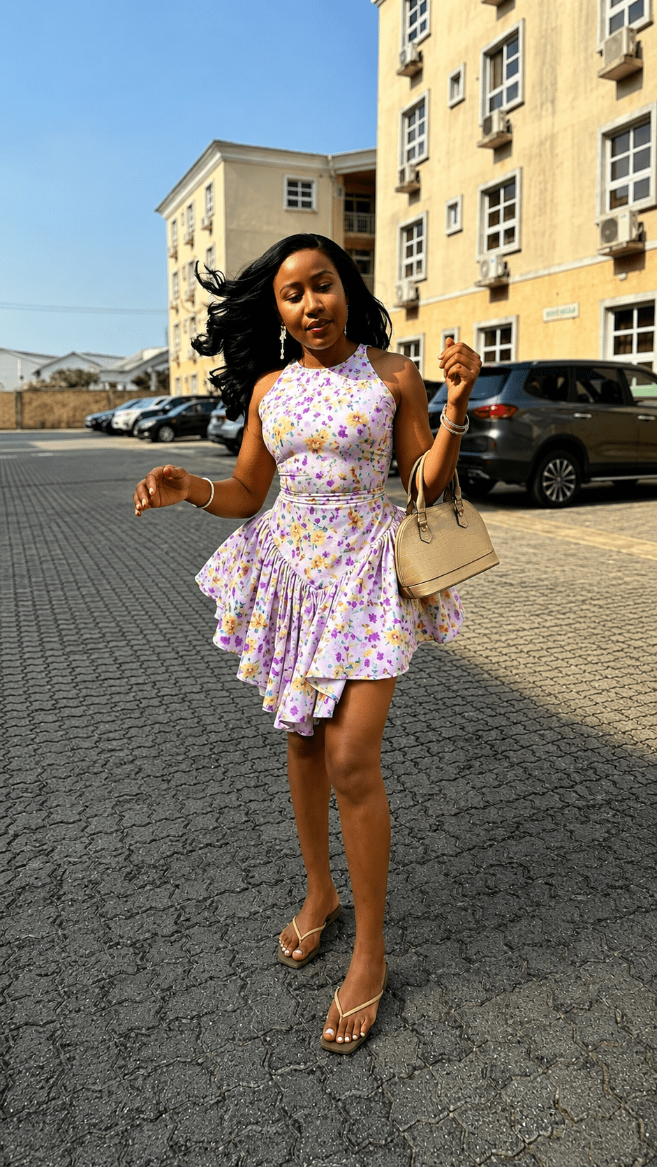 Lara crepe dress(ready to wear) - House of Naya