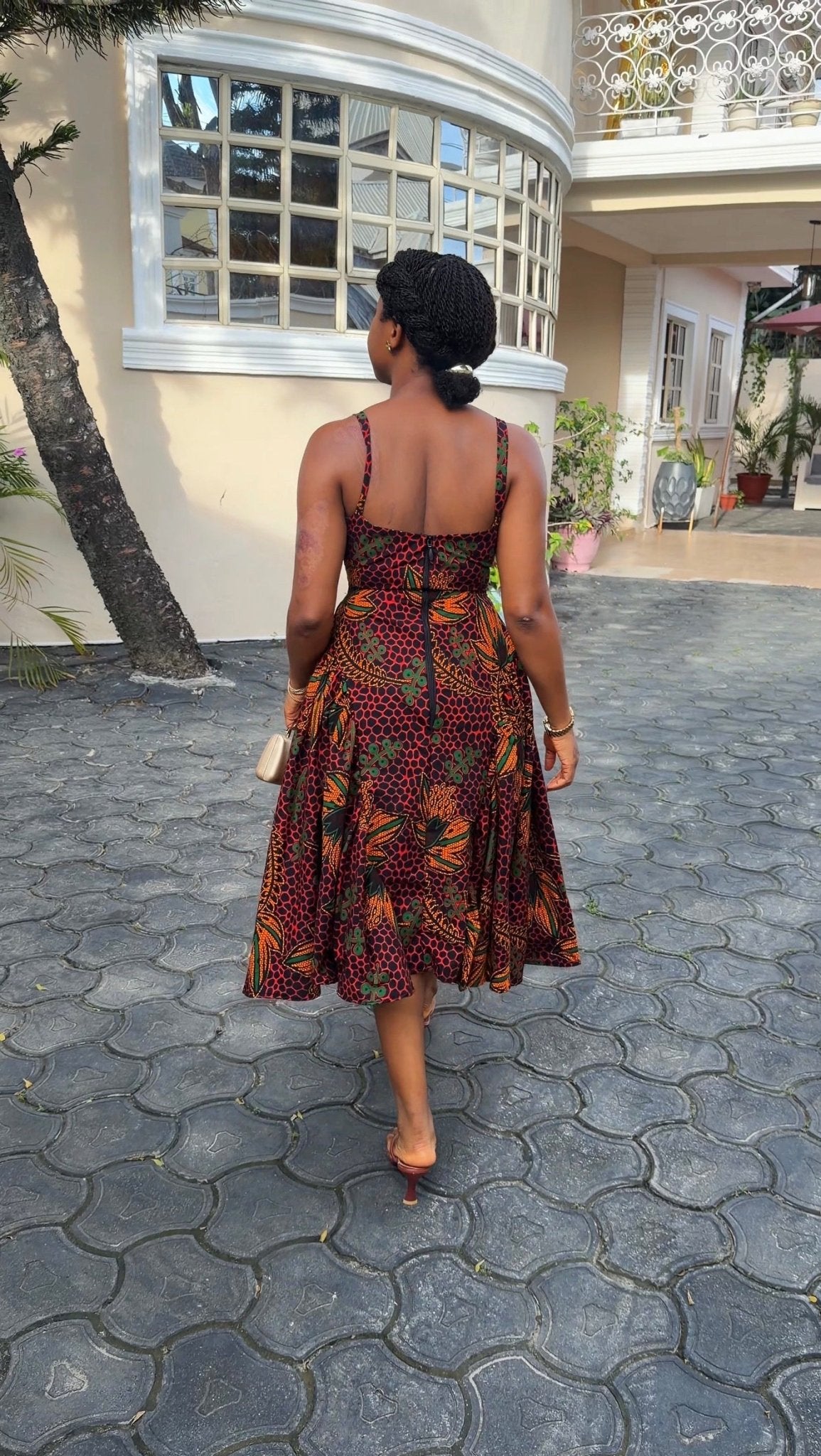 Faith Ankara dress (ready to wear) - House of Naya