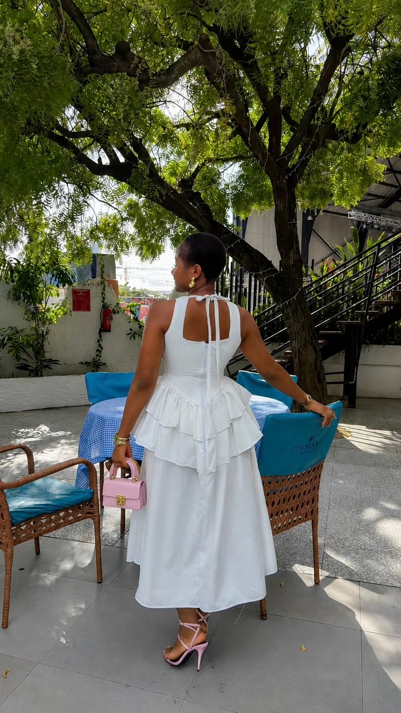 Margarita cotton dress - House of Naya