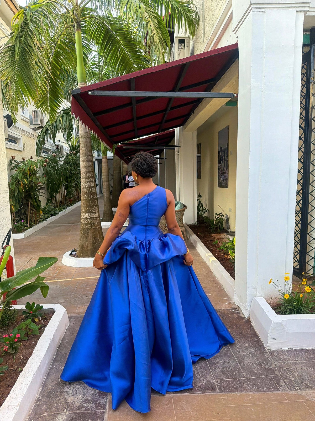 Iris mikado dress