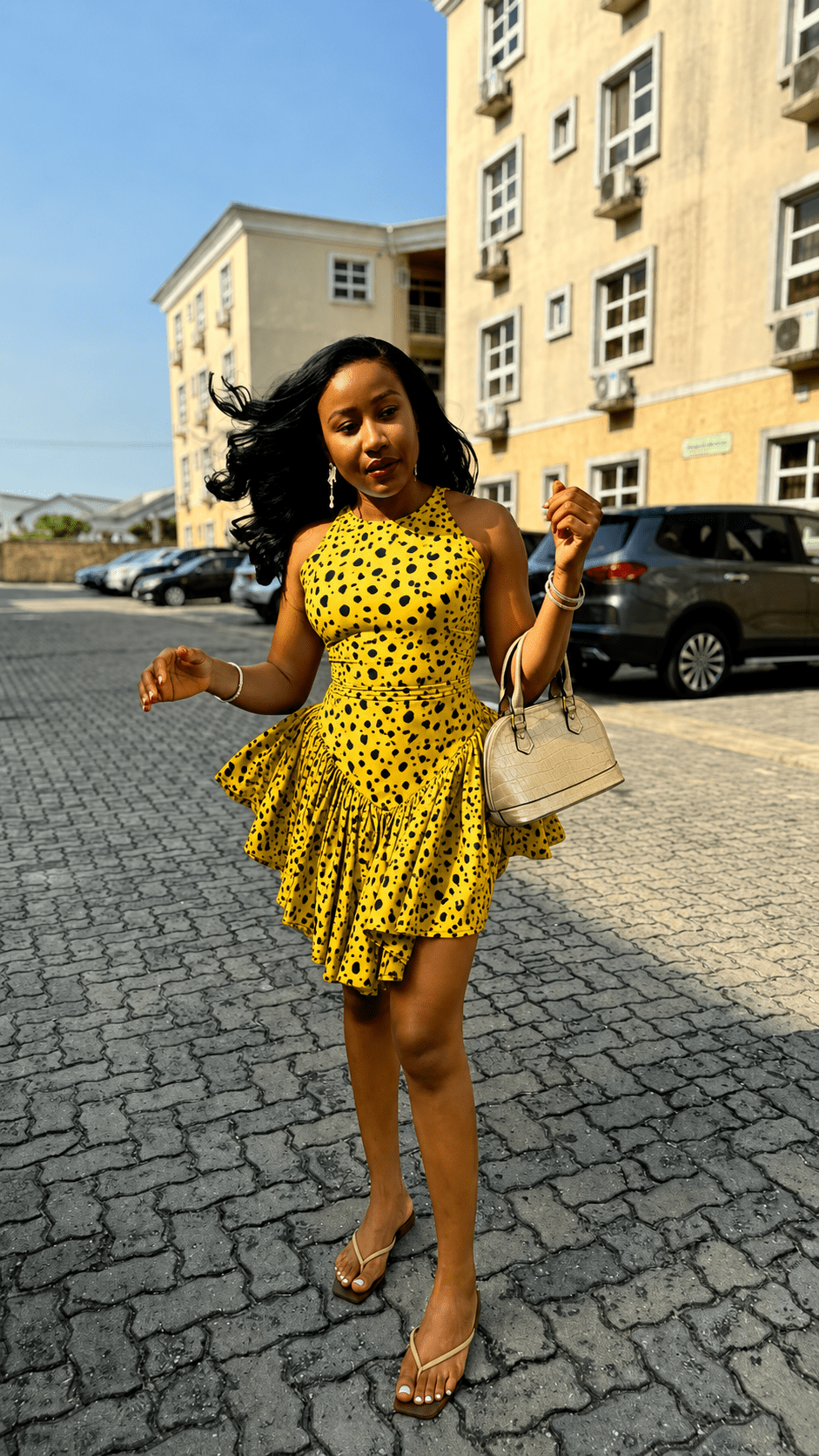 Lara crepe dress (ready to wear) - House of Naya