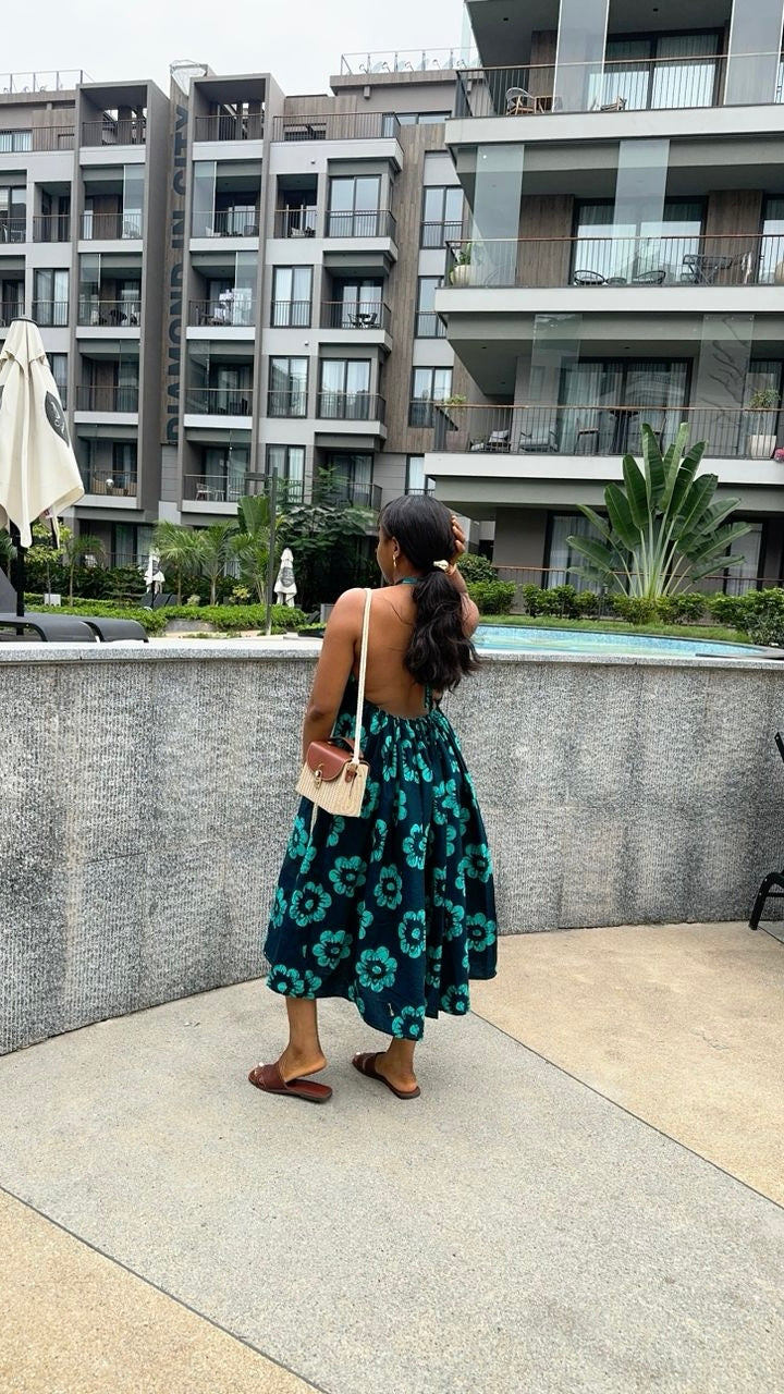 Bella Ankara dress (ready to wear)