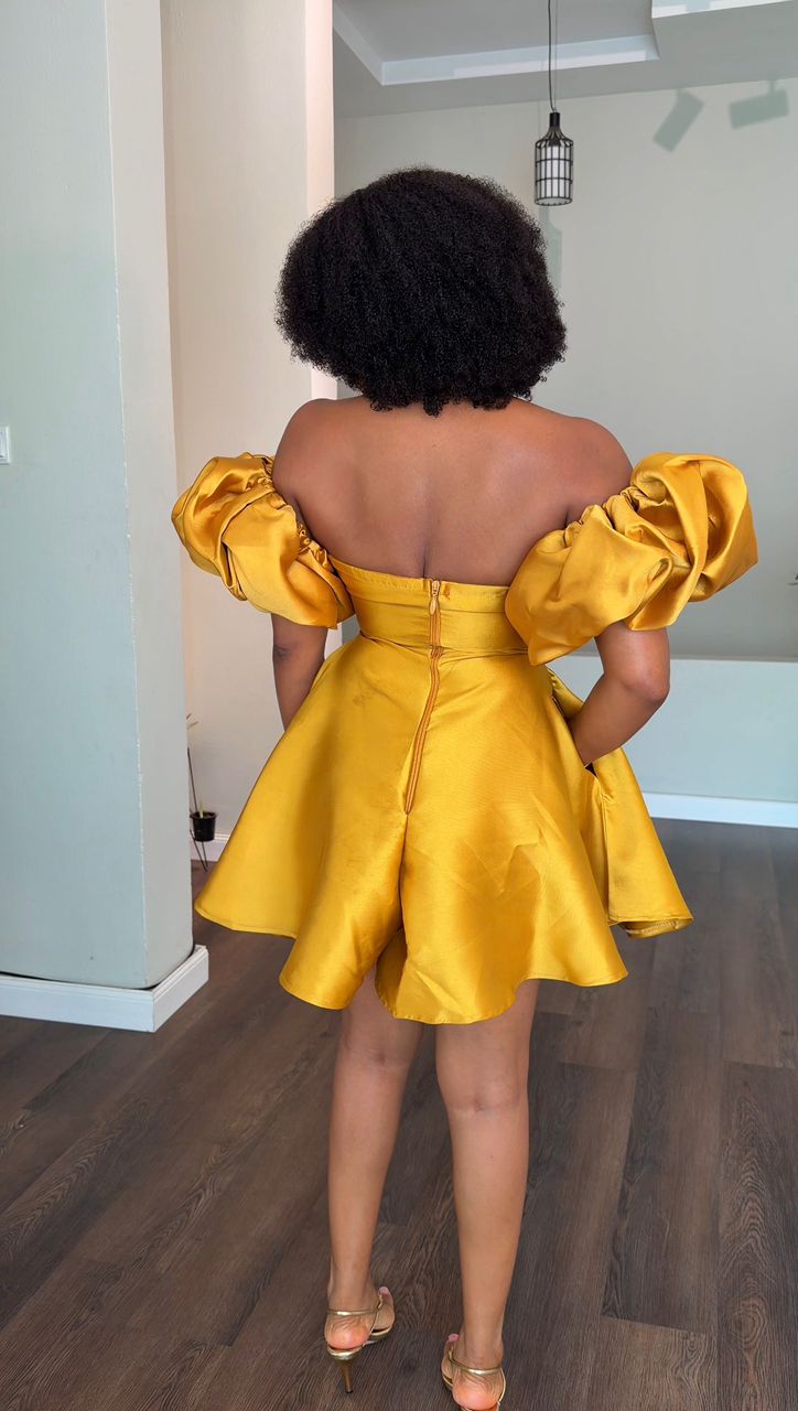 Chisom Mikado playsuit - House of Naya