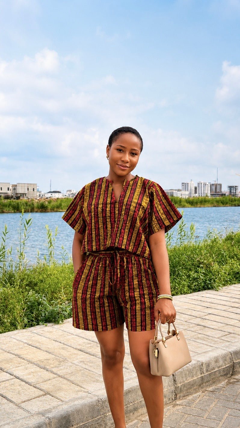 Pelumi Ankara set(ready to wear) - House of Naya