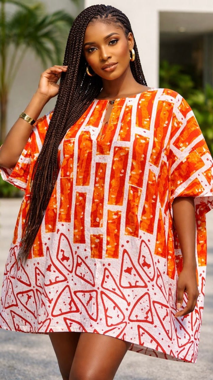 Adaugo ankara dress - House of Naya