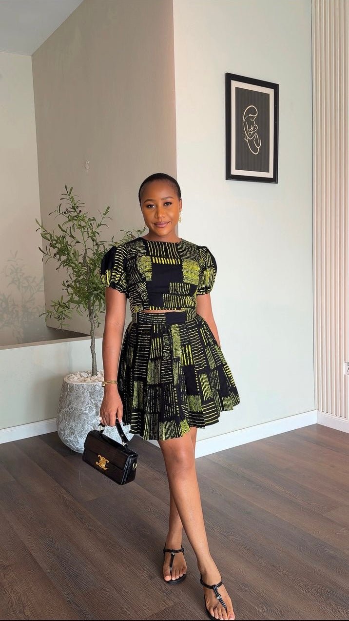 Iyabo Ankara set (ready to wear) - House of Naya