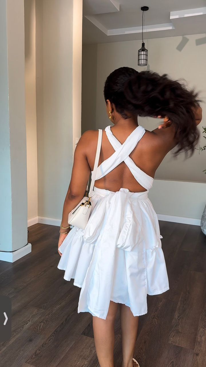 Charity cotton dress (ready to wear)