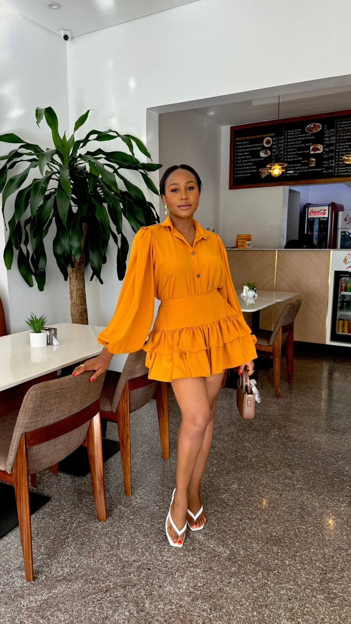 Olaedo crepe set (ready to wear)