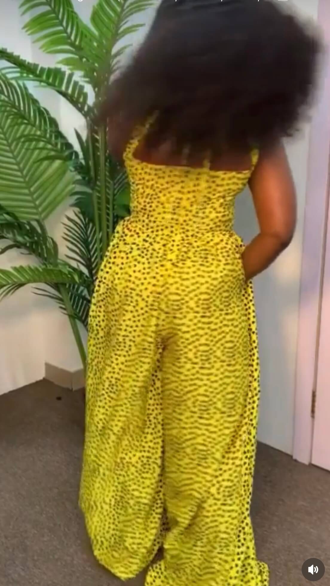 Hallie crepe jumpsuit