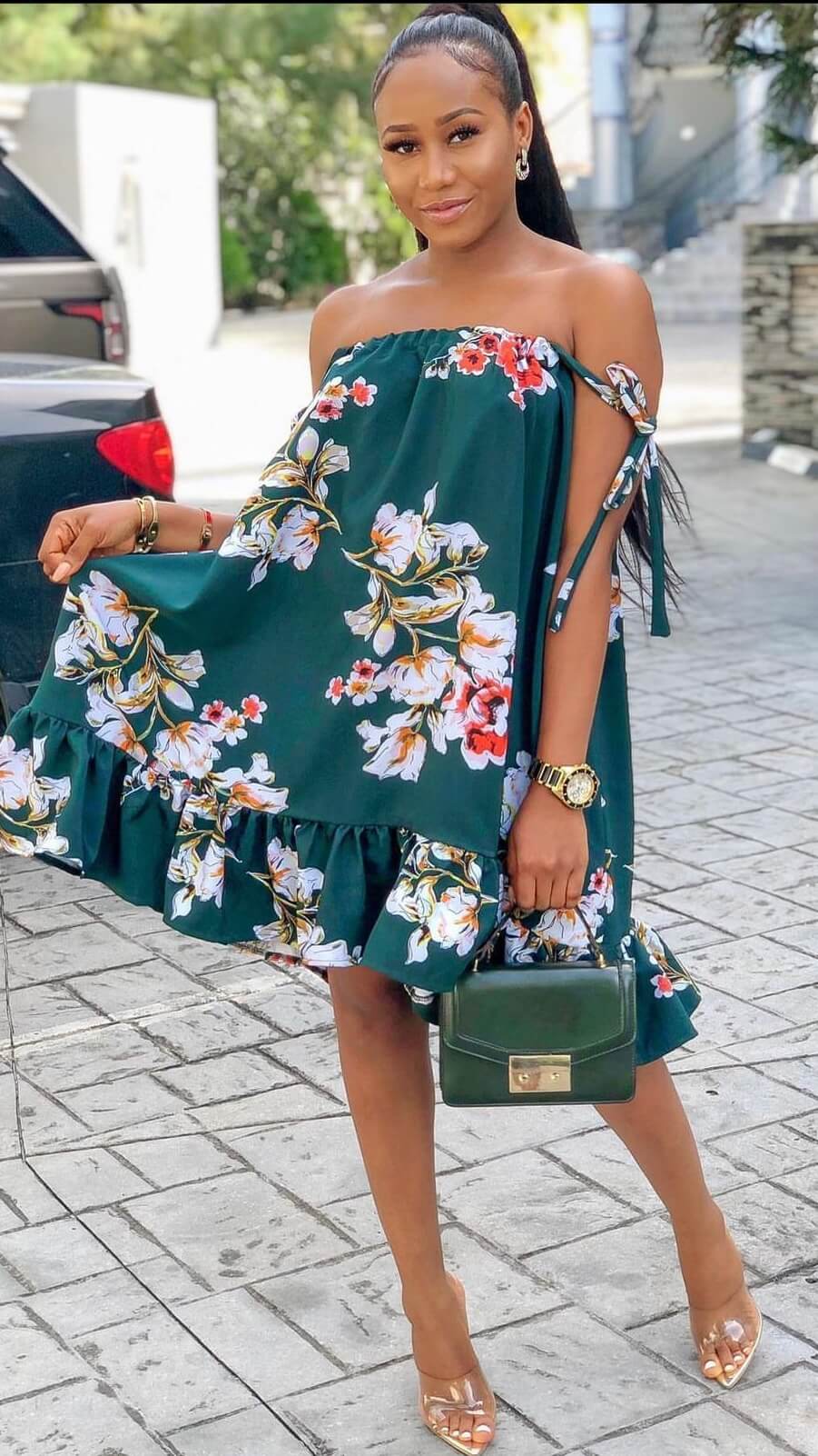 Sofia crepe dress - House of Naya