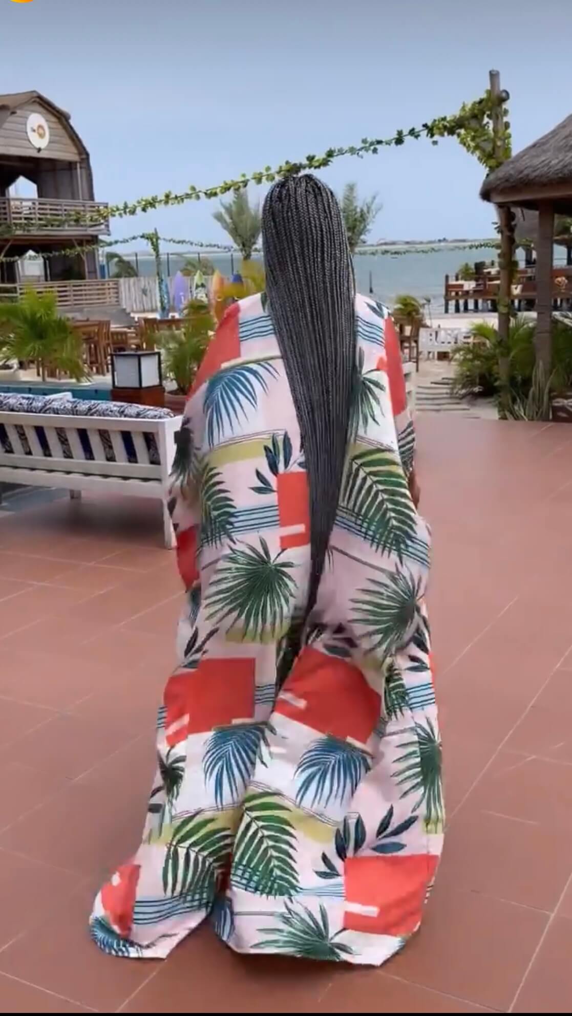 Rich Aunty kimono set