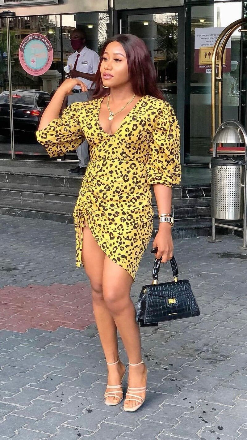 Sue crepe dress - House of Naya
