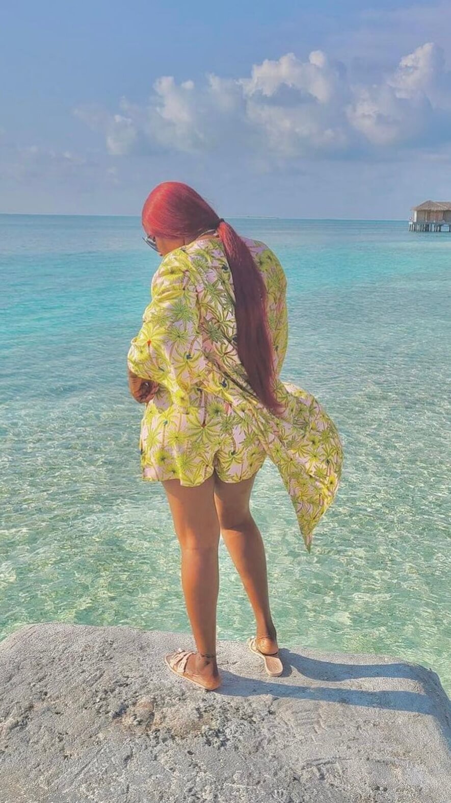Island crepe set long - House of Naya