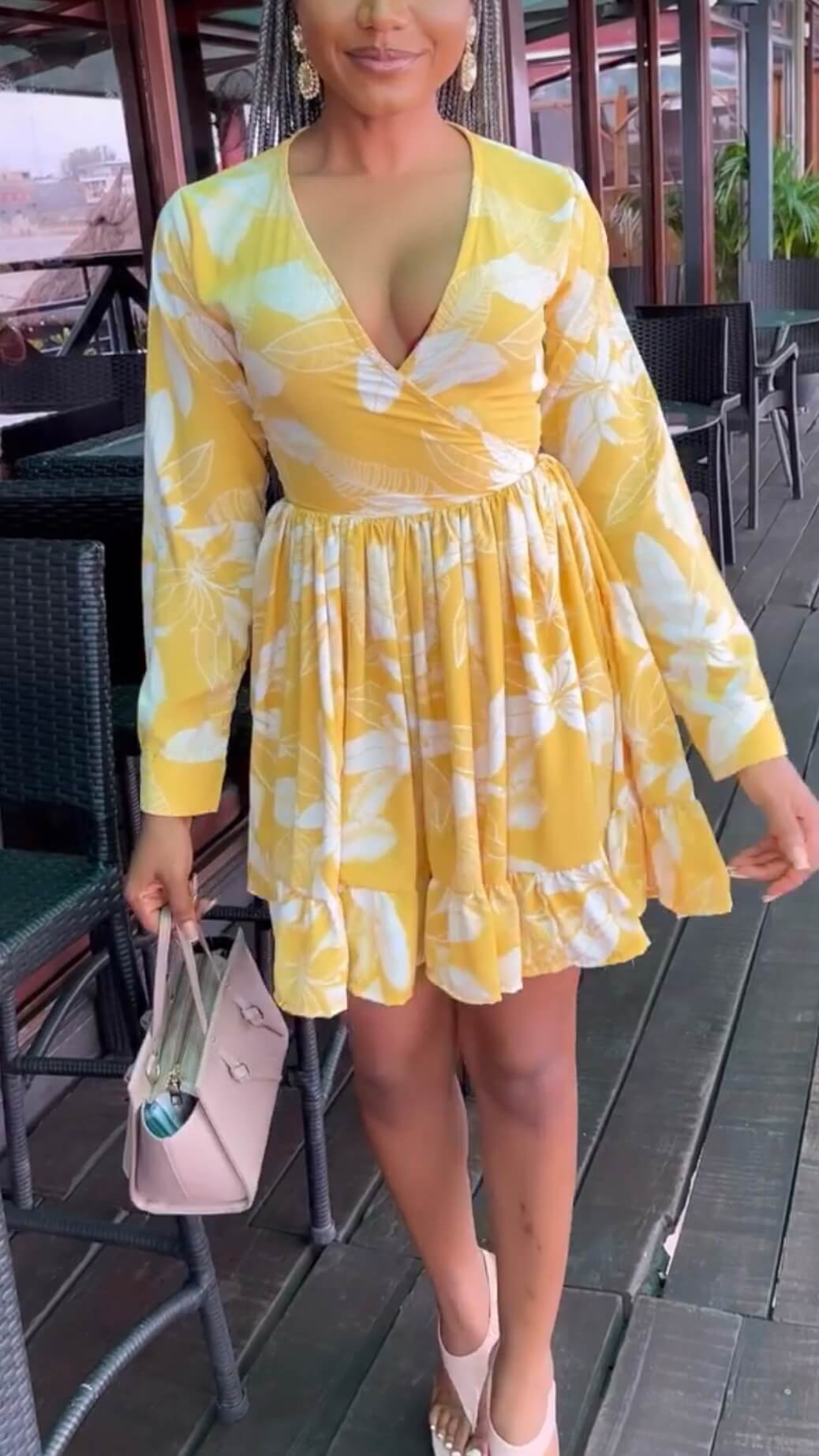 Sia crepe dress - House of Naya