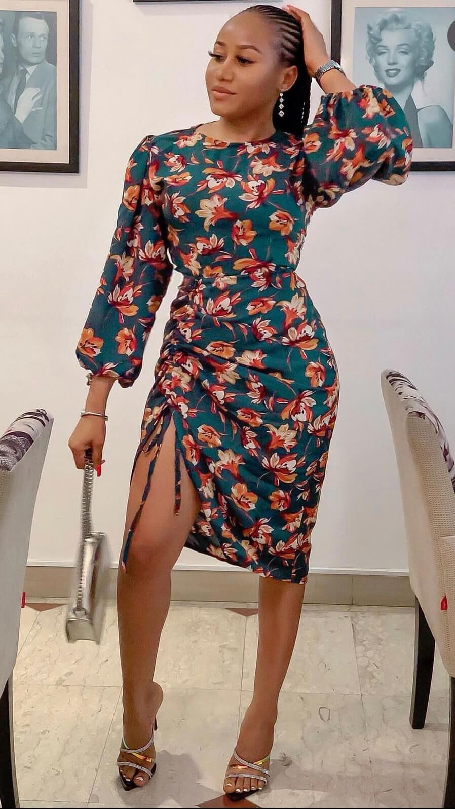 Kerry crepe dress (choose fabric) - House of Naya