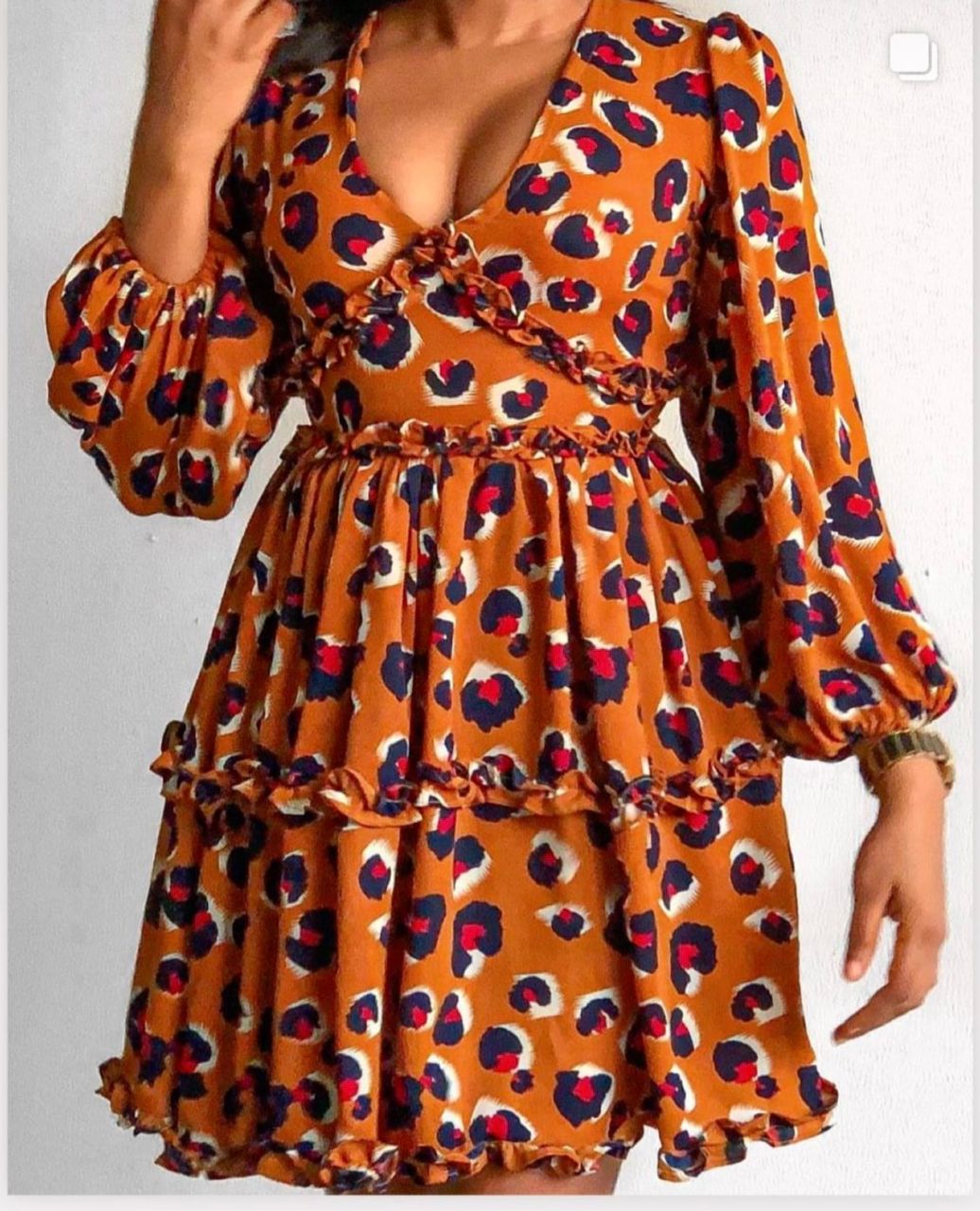 Mama crepe dress