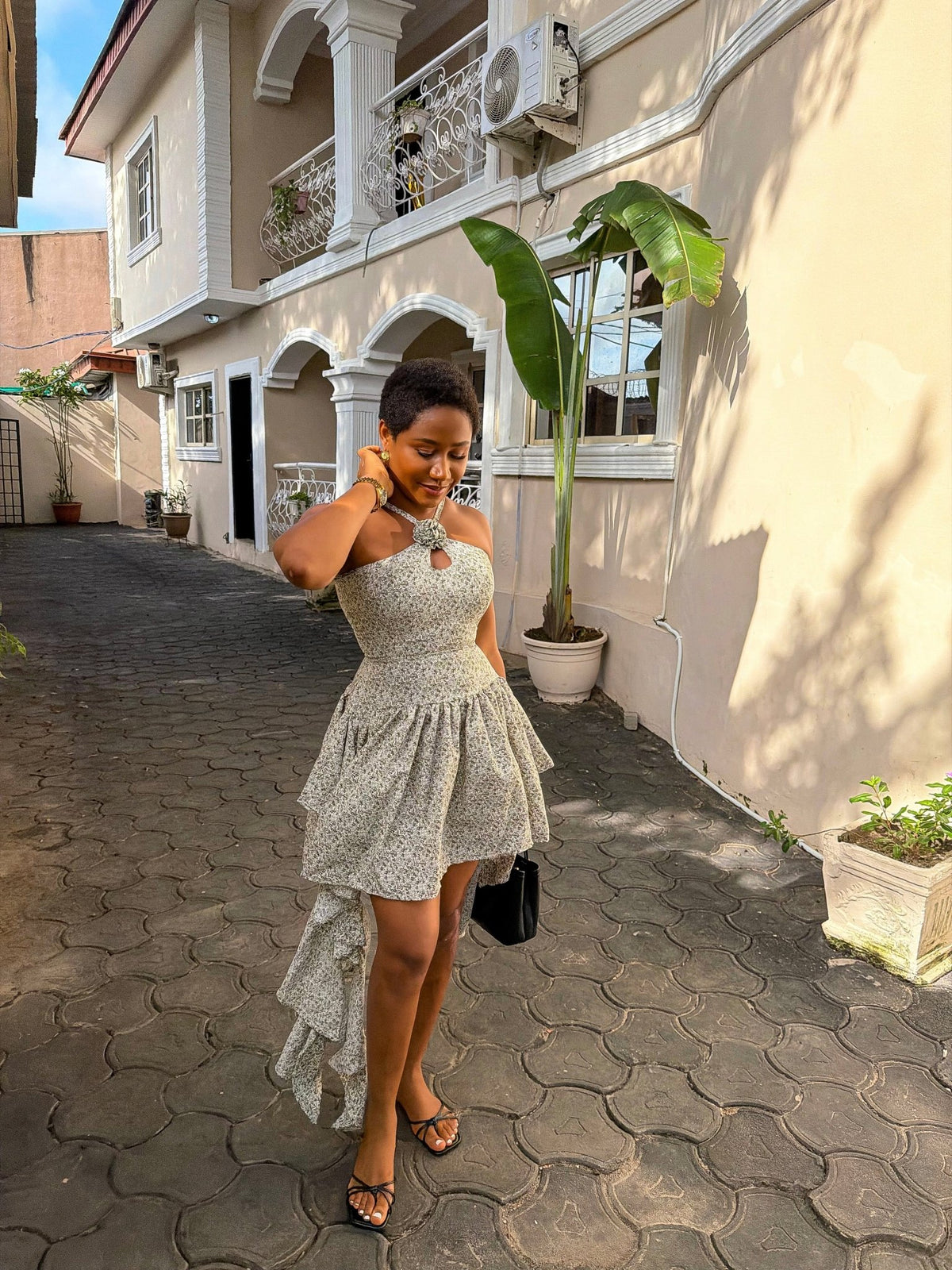 Stacey crepe dress (ready to wear) - House of Naya