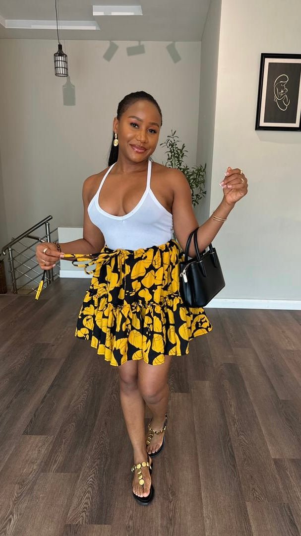 Alpha crepe skirt (ready to wear) - House of Naya
