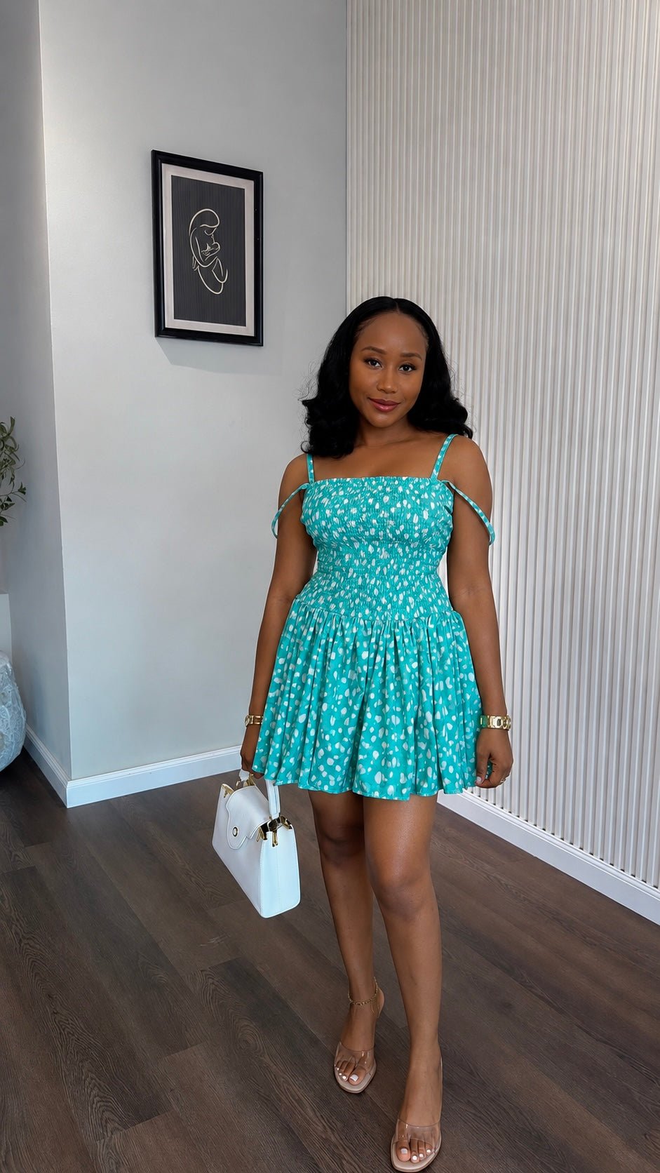 Annabelle crepe dress (ready to wear) - House of Naya