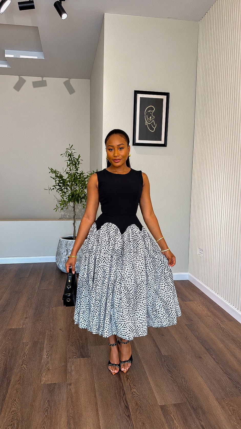 Harmony crepe dress - House of Naya