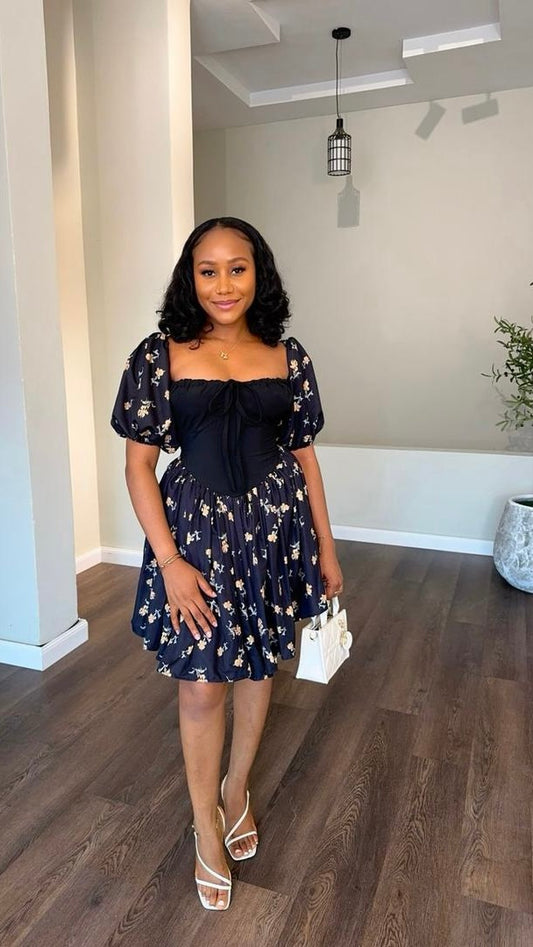 Peggy crepe dress(ready to wear)