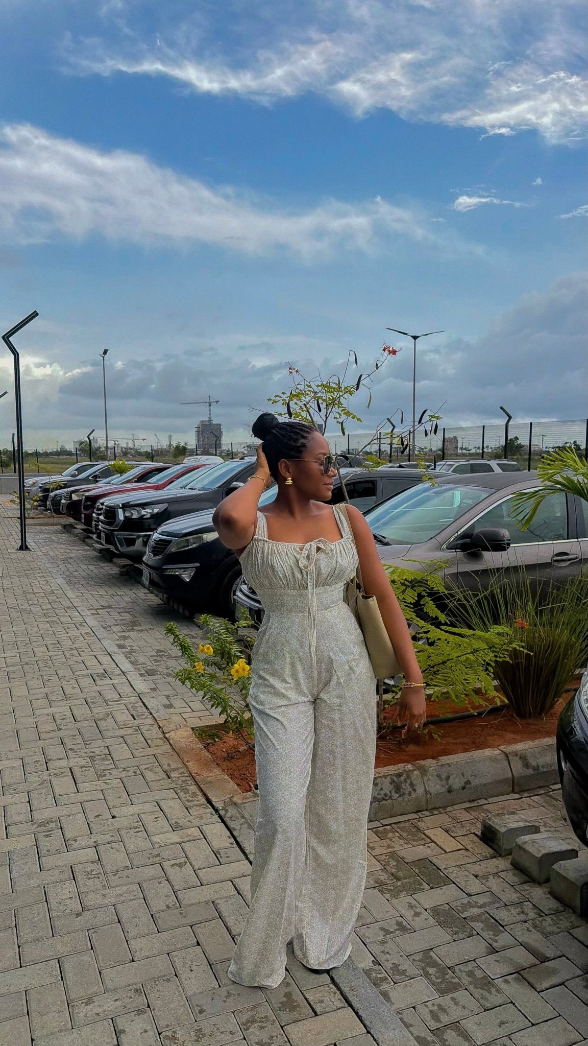 Sade crepe jumpsuit (ready for delivery) - House of Naya