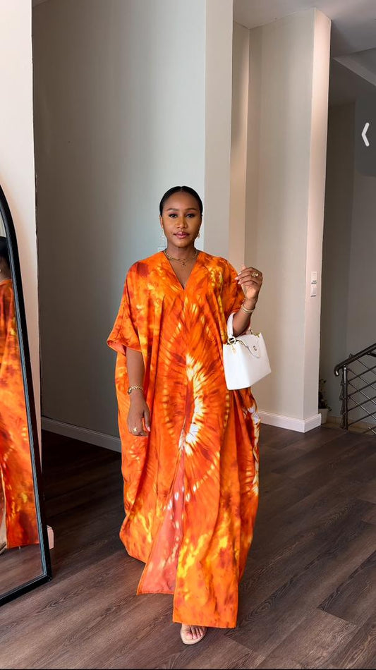 Naya crepe bubu dress(ready to wear)