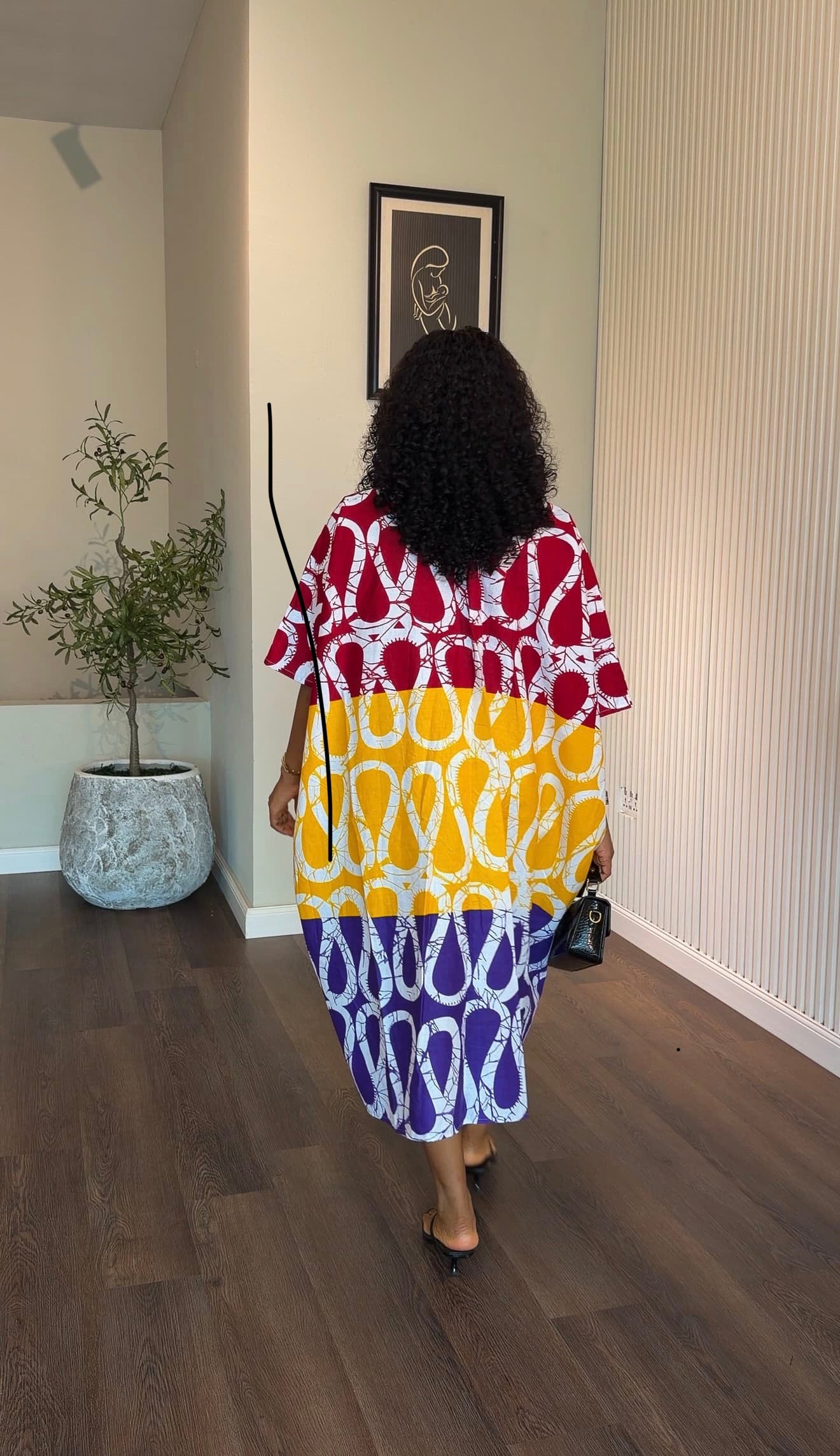 Naya Ankara bubu dress (ready to wear) - House of Naya