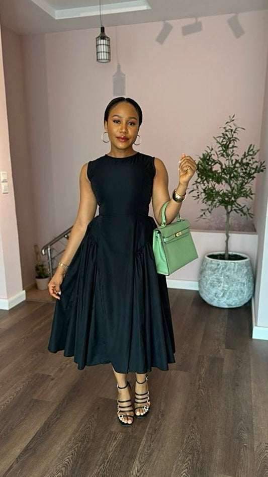 Tolu Cotton dress ( ready to wear) - House of Naya