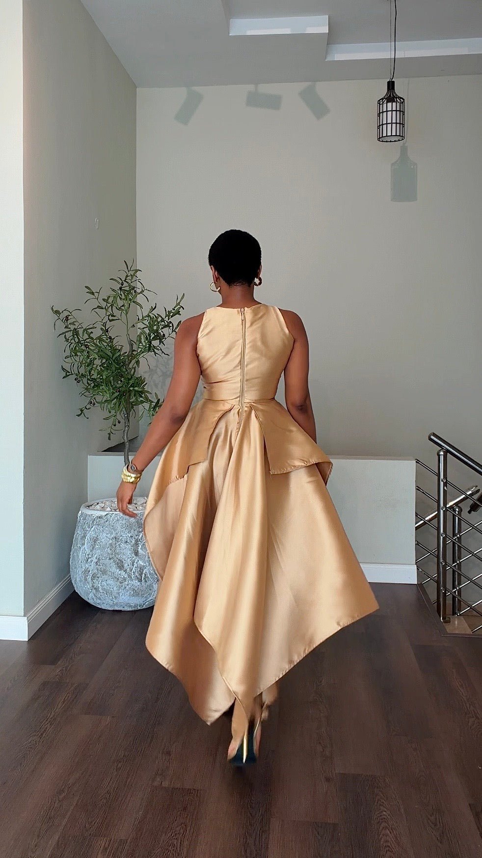 Omoye mikado dress (ready to wear) - House of Naya