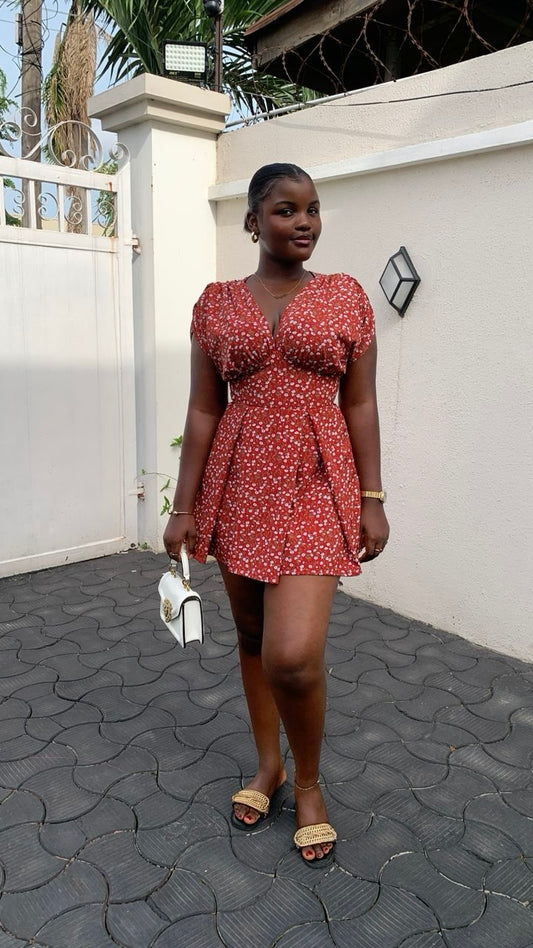 Vicky crepe dress(ready to wear)