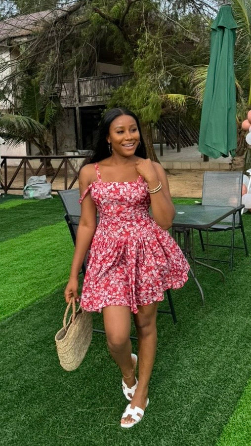 Annabelle crepe dress