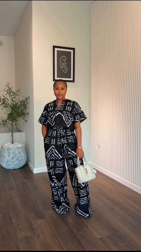 Akunna Ankara set ( ready to wear) - House of Naya