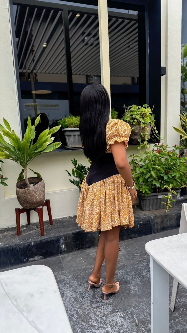 Ada crepe dress(ready to wear) - House of Naya