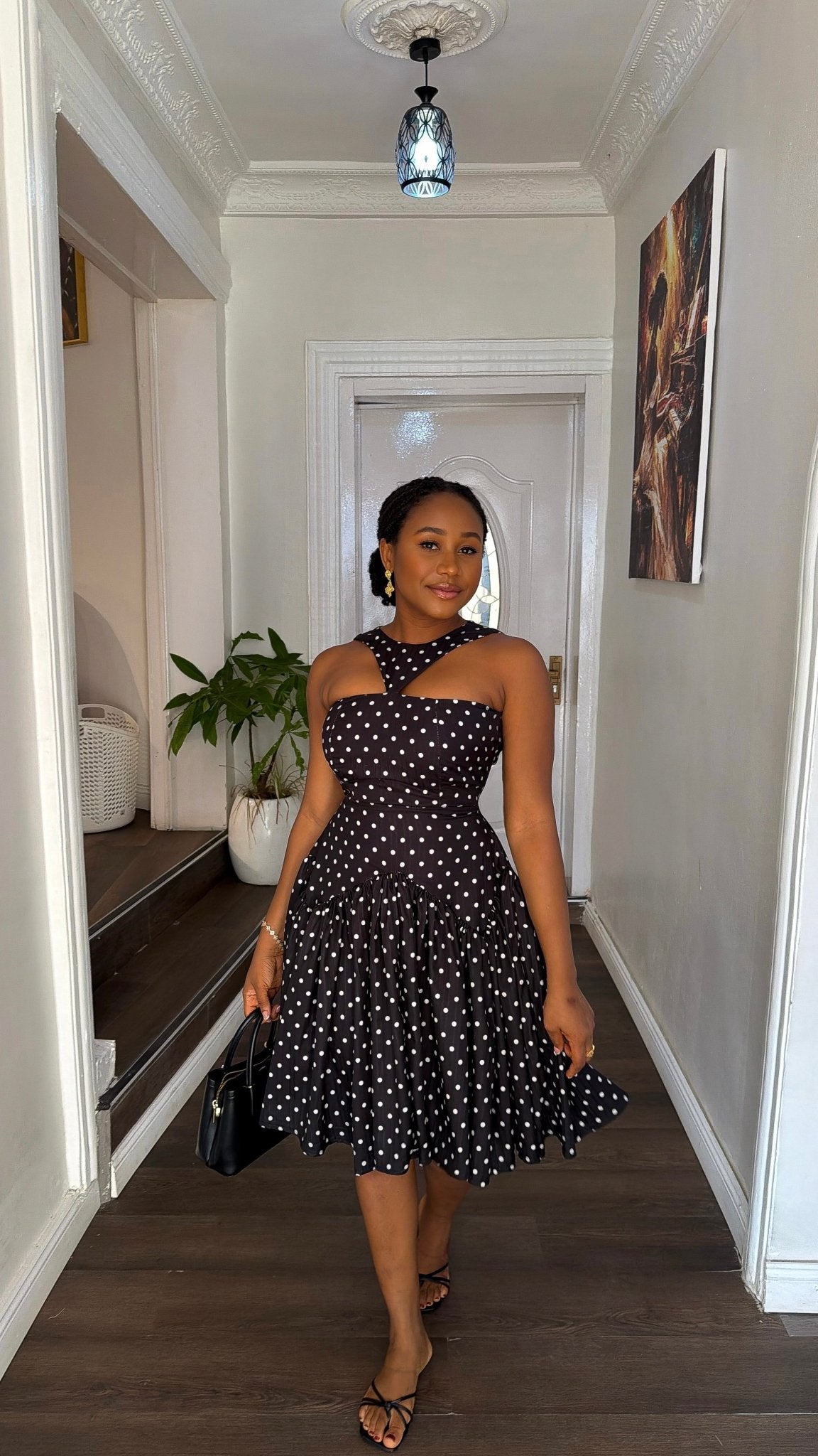Shayla crepe dress( ready to wear) - House of Naya