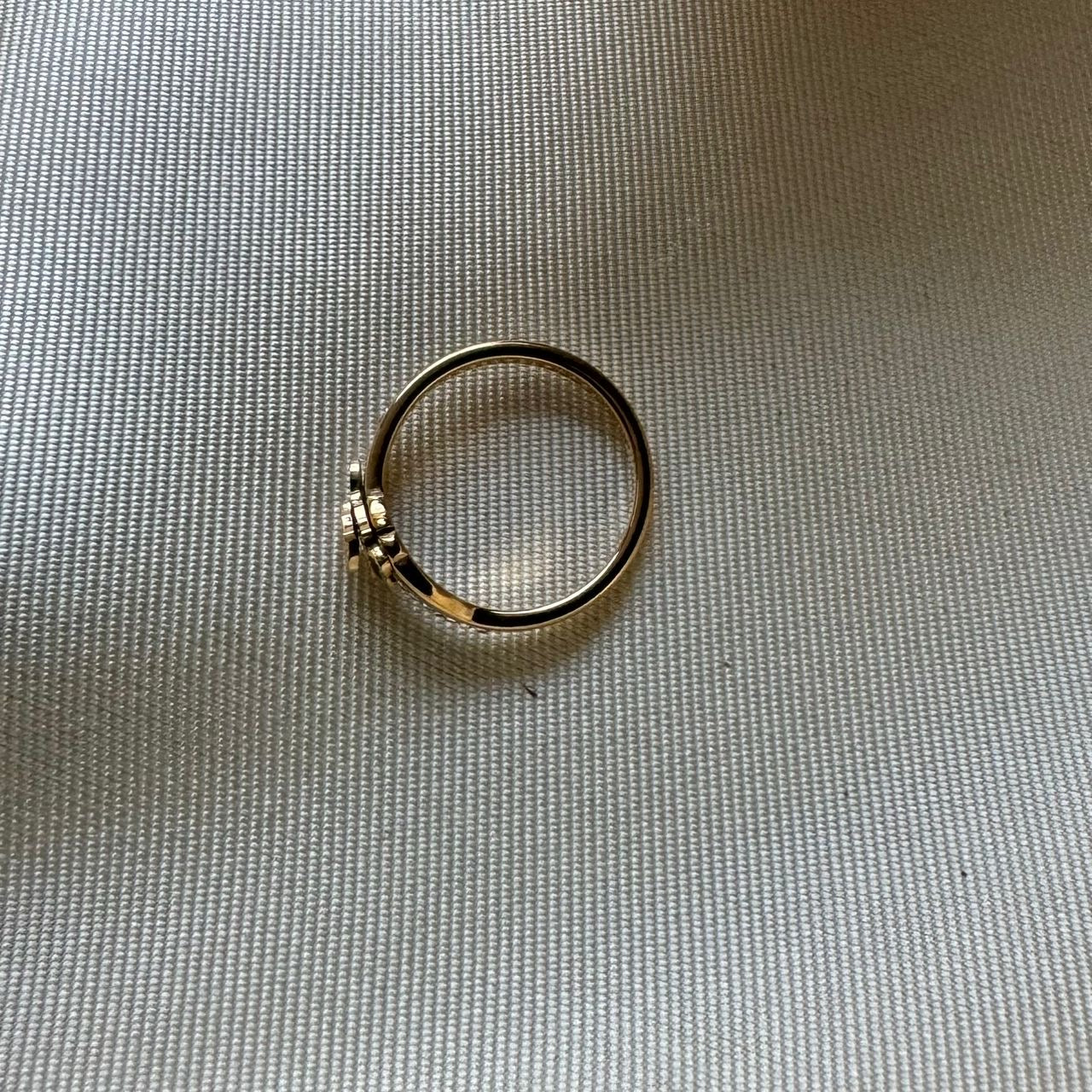 Non tarnish steel ring