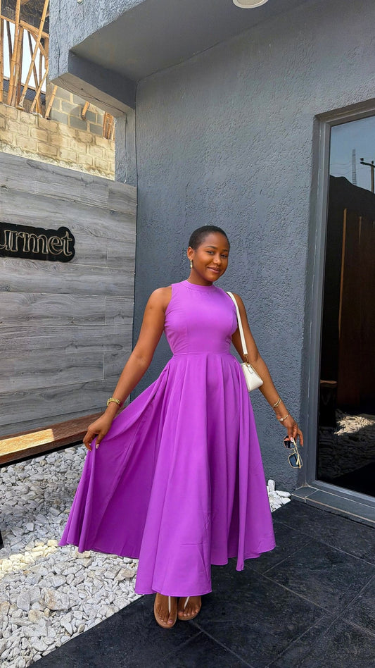 Sugar crepe dress(ready to wear) - House of Naya
