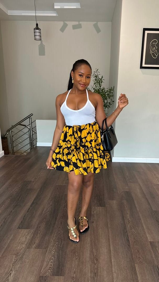 Alpha crepe skirt (ready to wear) - House of Naya