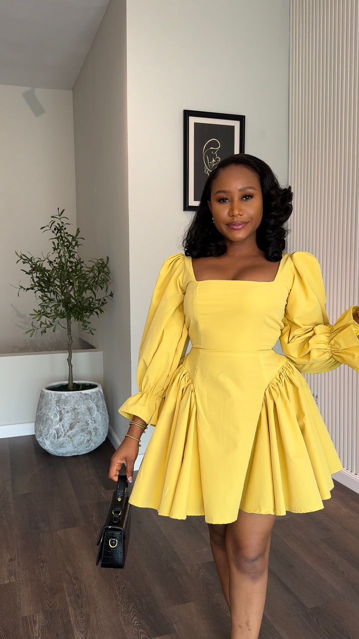 Aurora cotton dress(ready to wear)