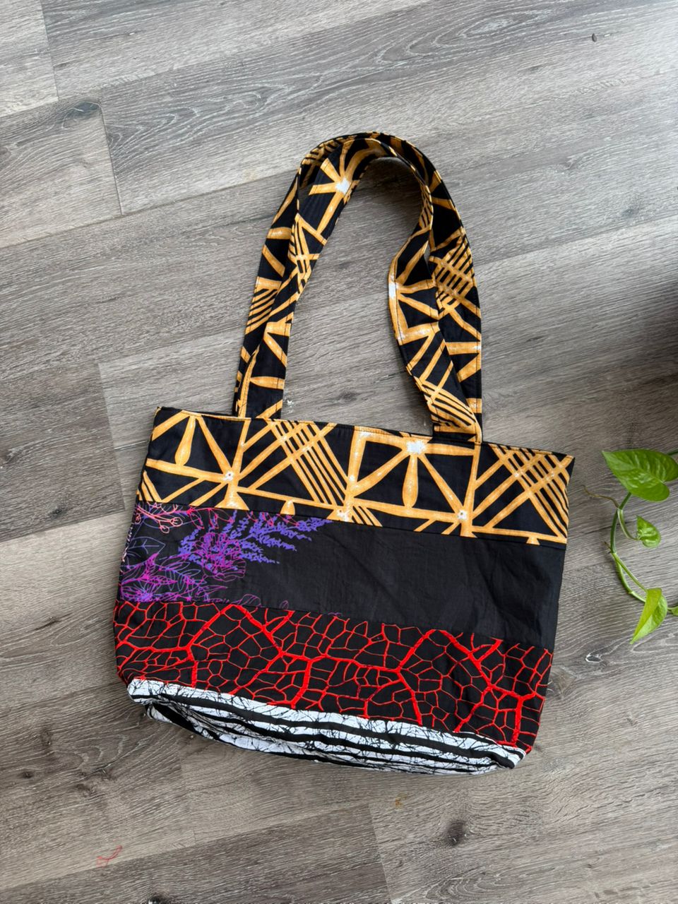 Large ankara Tote bag - House of Naya