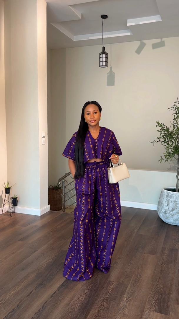 Akunna Ankara set  (ready to wear)