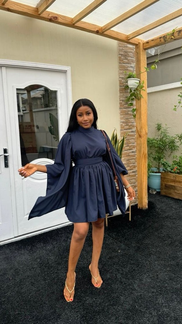 Ann crepe dress - House of Naya