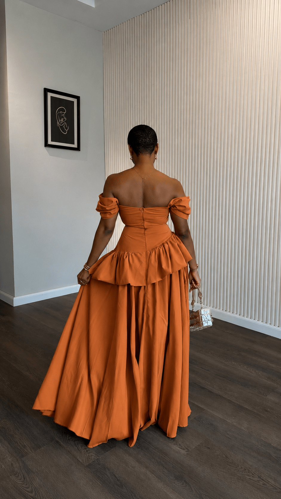Lori cotton dress (ready to wear ) - House of Naya