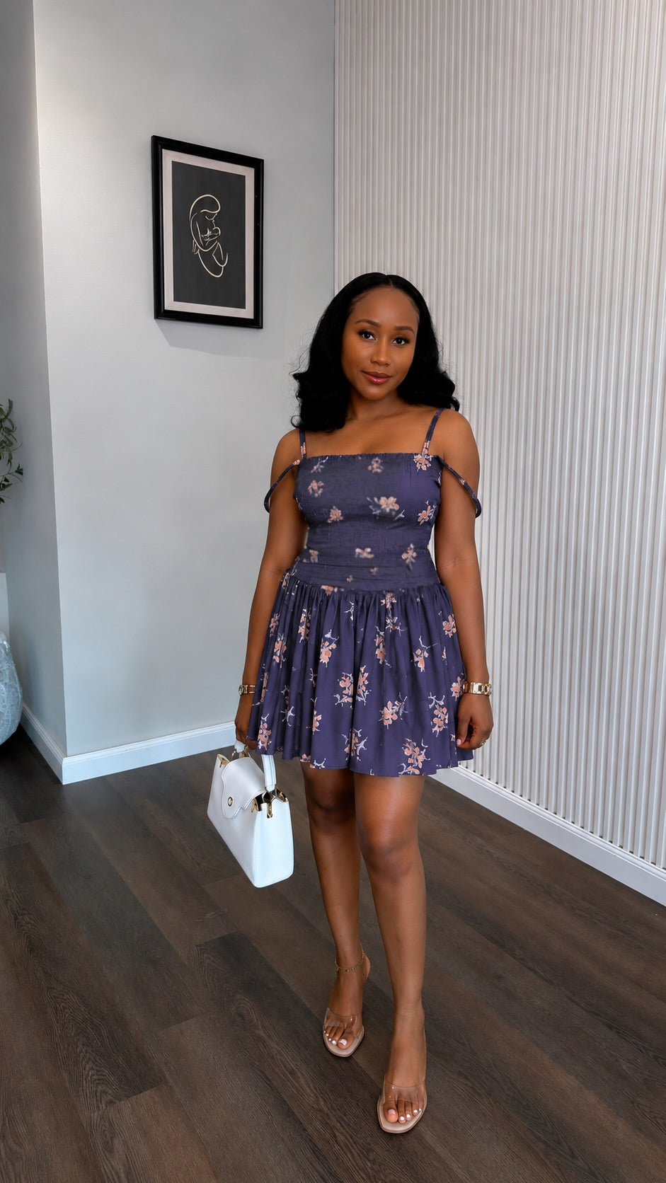 Annabelle crepe dress (ready to wear) - House of Naya