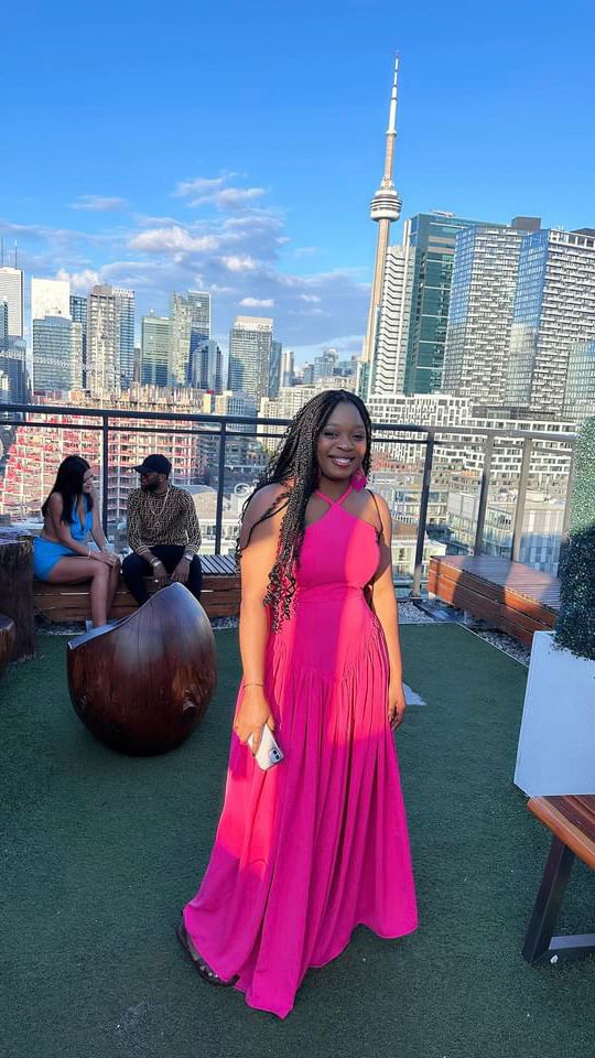 Cindy crepe dress long