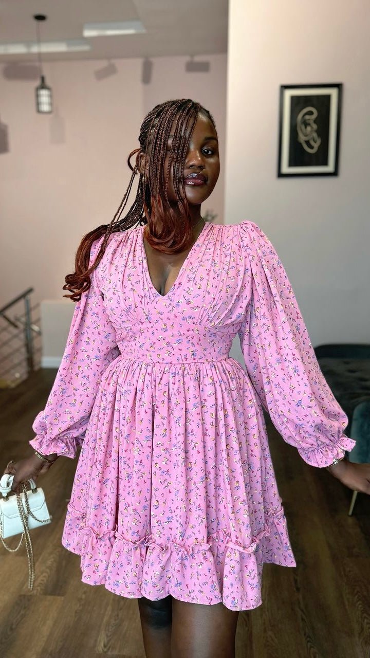 Suliat crepe dress - House of Naya