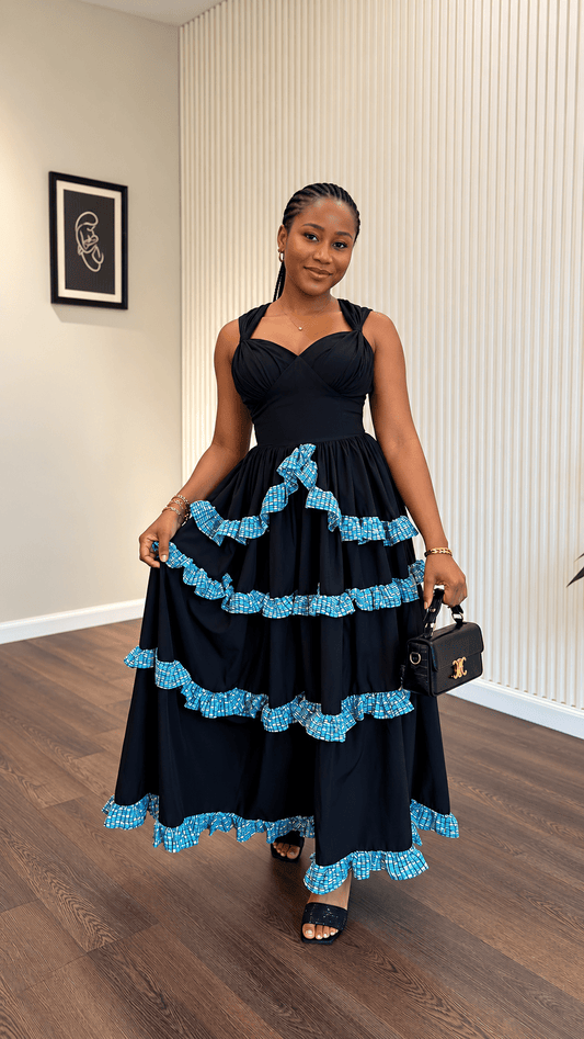 Peggy crepe dress - House of Naya