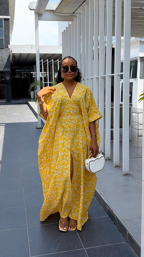 Naya crepe bubu dress